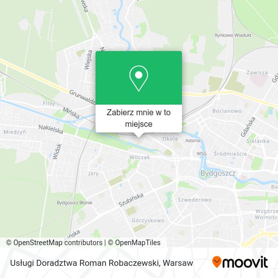 Mapa Usługi Doradztwa Roman Robaczewski