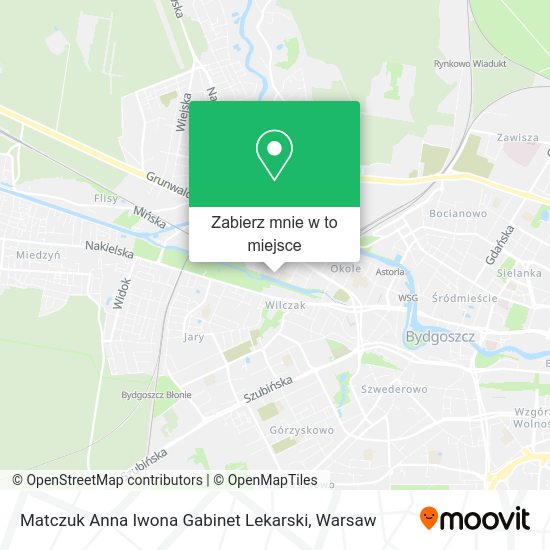 Mapa Matczuk Anna Iwona Gabinet Lekarski