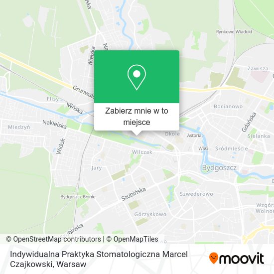 Mapa Indywidualna Praktyka Stomatologiczna Marcel Czajkowski