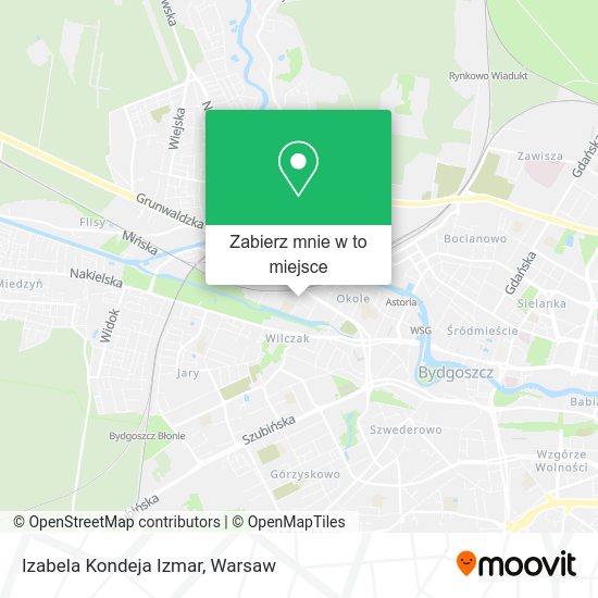 Mapa Izabela Kondeja Izmar