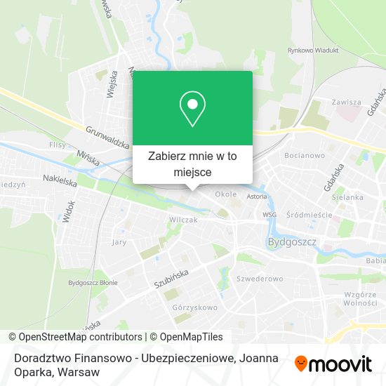 Mapa Doradztwo Finansowo - Ubezpieczeniowe, Joanna Oparka