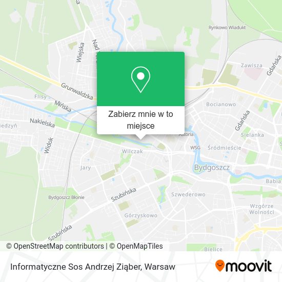 Mapa Informatyczne Sos Andrzej Ziąber