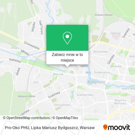 Mapa Pro-Oko PHU, Lipka Mariusz Bydgoszcz