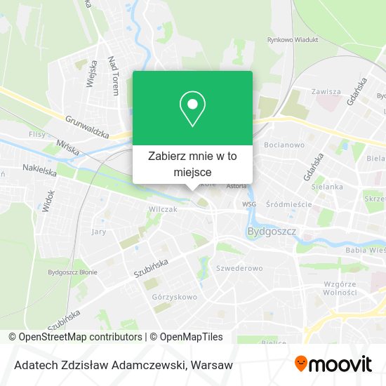 Mapa Adatech Zdzisław Adamczewski