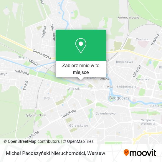 Mapa Michał Pacoszyński Nieruchomości