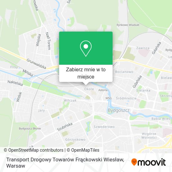 Mapa Transport Drogowy Towarów Frąckowski Wiesław