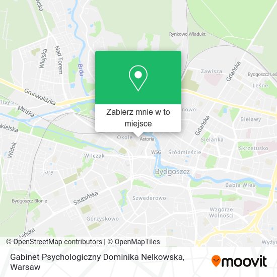 Mapa Gabinet Psychologiczny Dominika Nelkowska