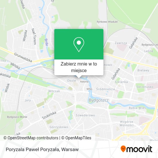 Mapa Poryzala Paweł Poryzała