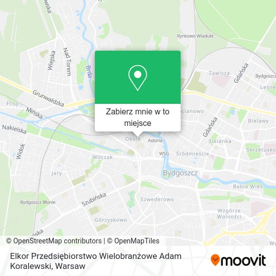 Mapa Elkor Przedsiębiorstwo Wielobranżowe Adam Koralewski