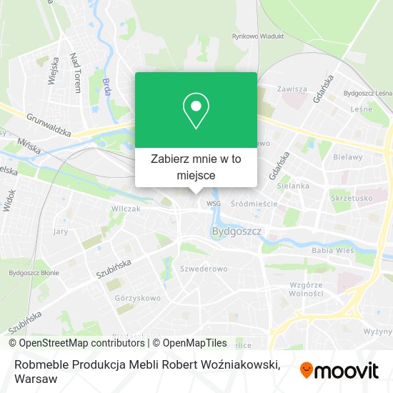 Mapa Robmeble Produkcja Mebli Robert Woźniakowski