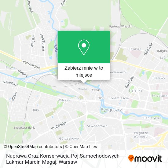 Mapa Naprawa Oraz Konserwacja Poj.Samochodowych Lakmar Marcin Magaj