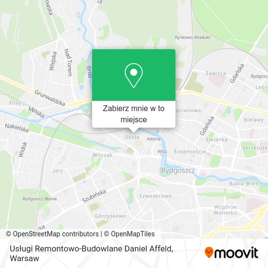 Mapa Usługi Remontowo-Budowlane Daniel Affeld