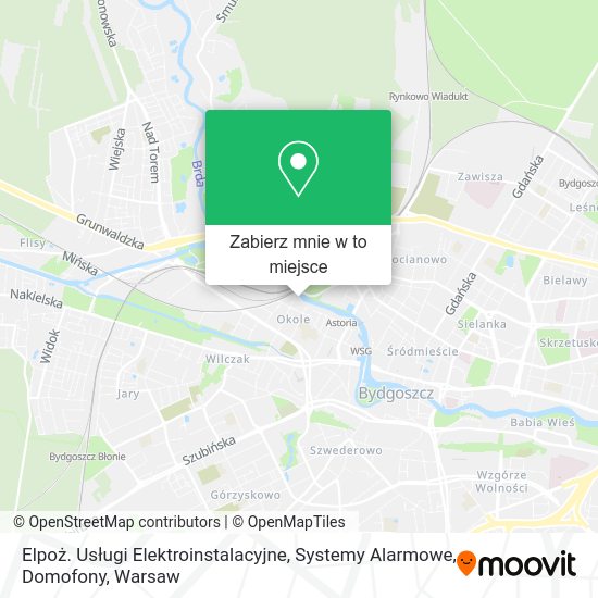 Mapa Elpoż. Usługi Elektroinstalacyjne, Systemy Alarmowe, Domofony