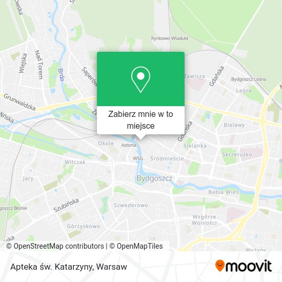 Mapa Apteka św. Katarzyny