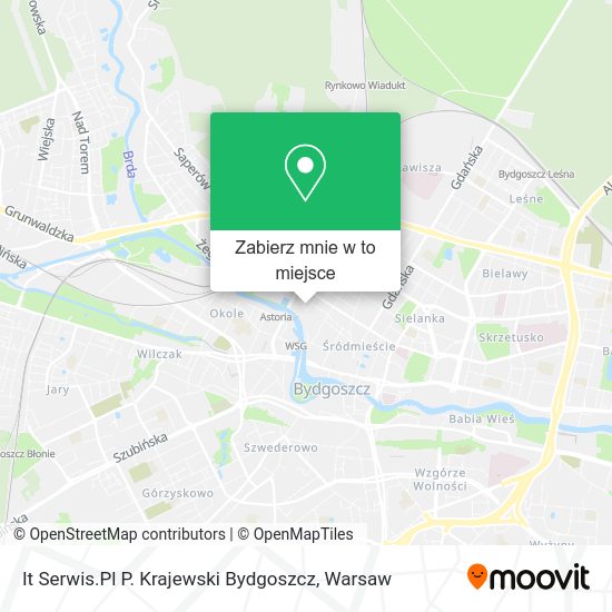 Mapa It Serwis.Pl P. Krajewski Bydgoszcz