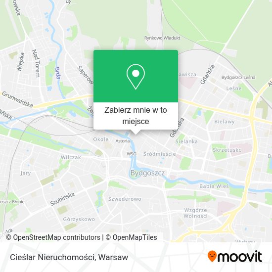 Mapa Cieślar Nieruchomości