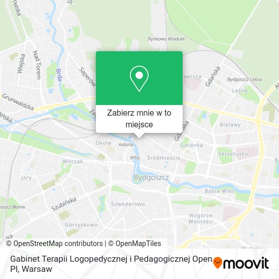 Mapa Gabinet Terapii Logopedycznej i Pedagogicznej Open Pl