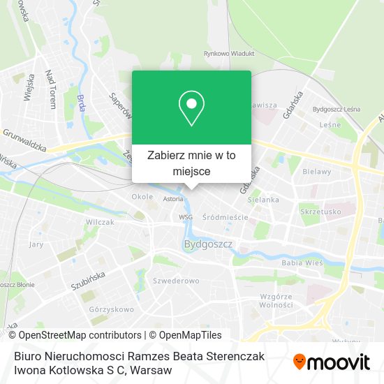 Mapa Biuro Nieruchomosci Ramzes Beata Sterenczak Iwona Kotlowska S C