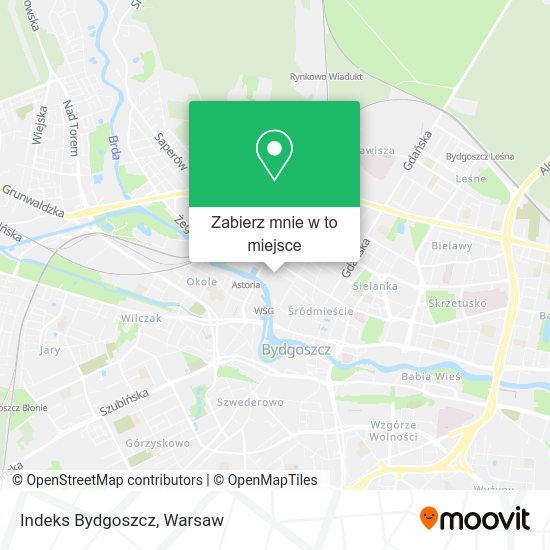 Mapa Indeks Bydgoszcz