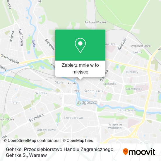 Mapa Gehrke. Przedsiębiorstwo Handlu Zagranicznego. Gehrke S.