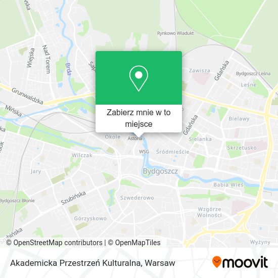 Mapa Akademicka Przestrzeń Kulturalna