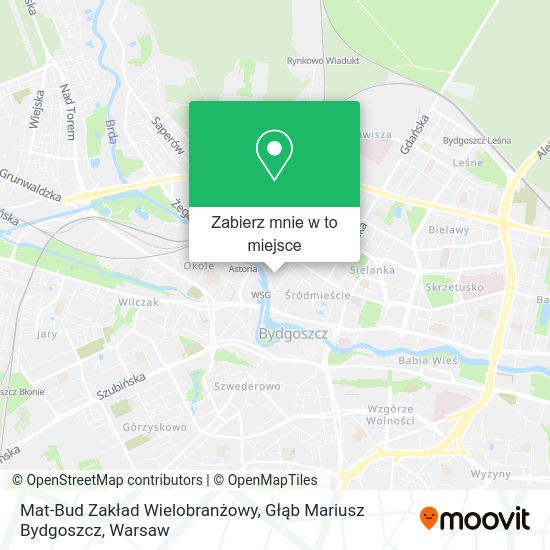 Mapa Mat-Bud Zakład Wielobranżowy, Głąb Mariusz Bydgoszcz