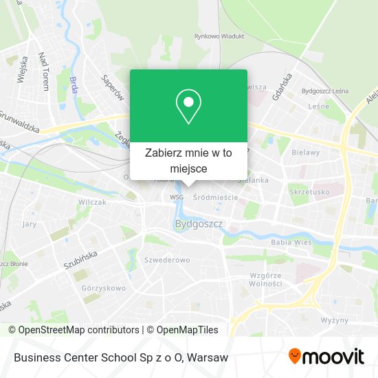 Mapa Business Center School Sp z o O