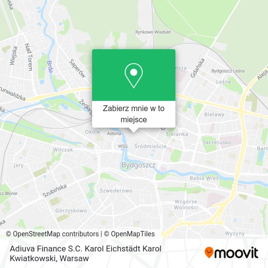 Mapa Adiuva Finance S.C. Karol Eichstädt Karol Kwiatkowski