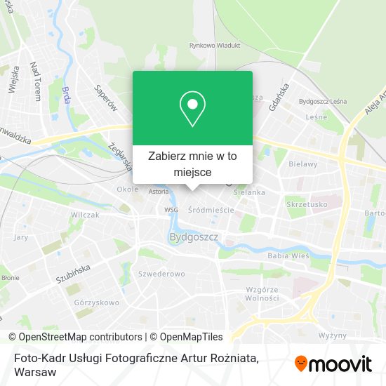 Mapa Foto-Kadr Usługi Fotograficzne Artur Rożniata