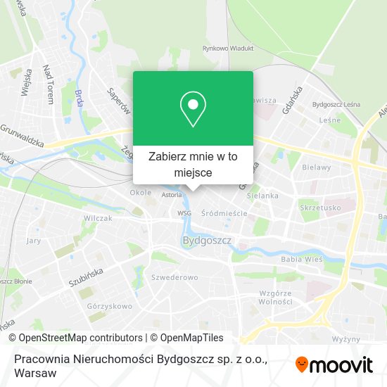 Mapa Pracownia Nieruchomości Bydgoszcz sp. z o.o.