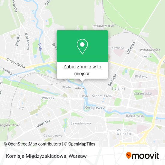 Mapa Komisja Międzyzakładowa