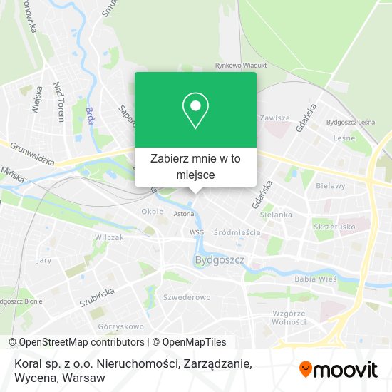 Mapa Koral sp. z o.o. Nieruchomości, Zarządzanie, Wycena