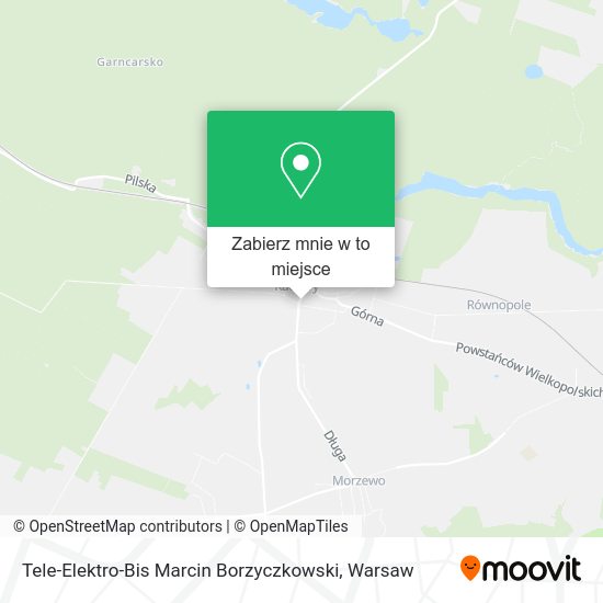 Mapa Tele-Elektro-Bis Marcin Borzyczkowski