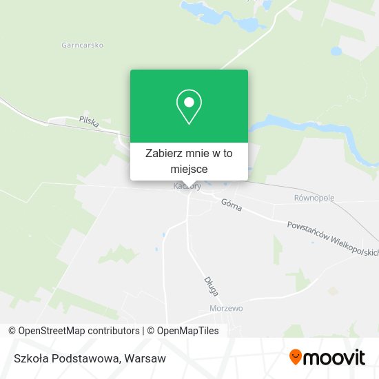 Mapa Szkoła Podstawowa