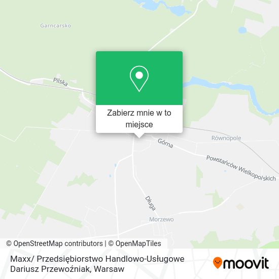 Mapa Maxx/ Przedsiębiorstwo Handlowo-Usługowe Dariusz Przewoźniak