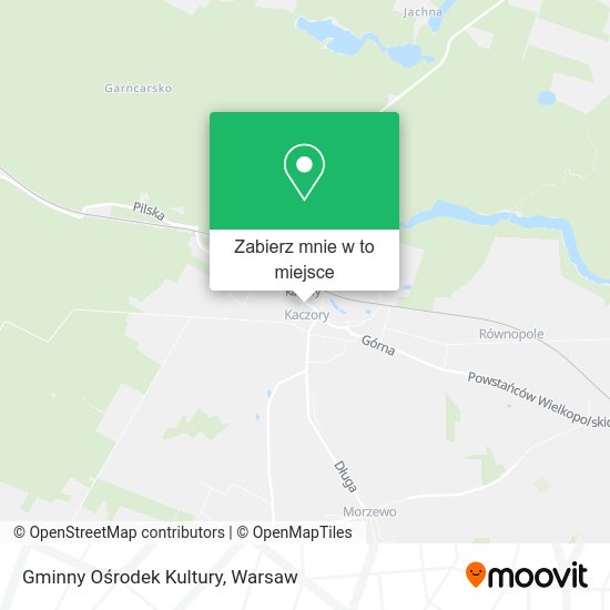 Mapa Gminny Ośrodek Kultury