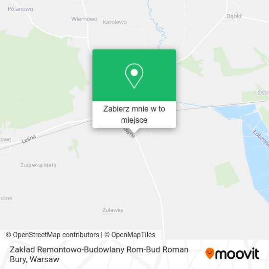 Mapa Zakład Remontowo-Budowlany Rom-Bud Roman Bury