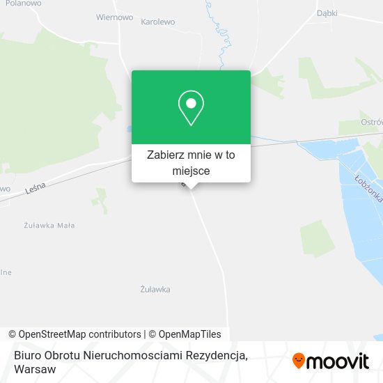 Mapa Biuro Obrotu Nieruchomosciami Rezydencja