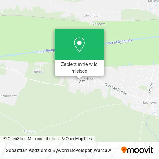 Mapa Sebastian Kędzierski Byword Developer