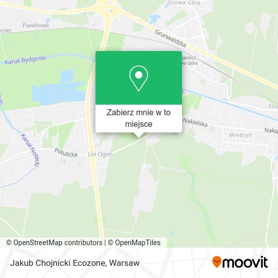 Mapa Jakub Chojnicki Ecozone