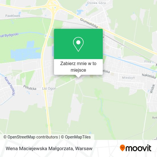 Mapa Wena Maciejewska Małgorzata