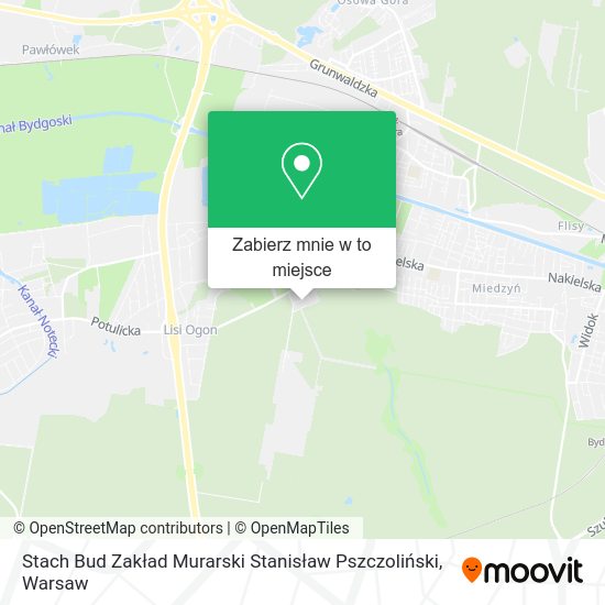 Mapa Stach Bud Zakład Murarski Stanisław Pszczoliński