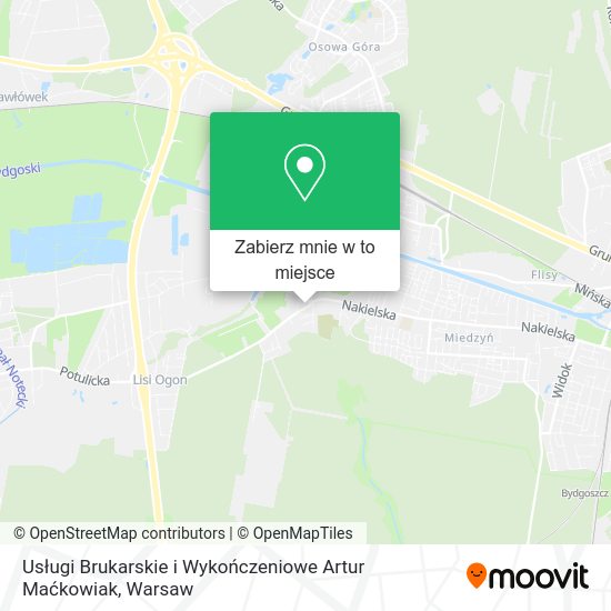 Mapa Usługi Brukarskie i Wykończeniowe Artur Maćkowiak