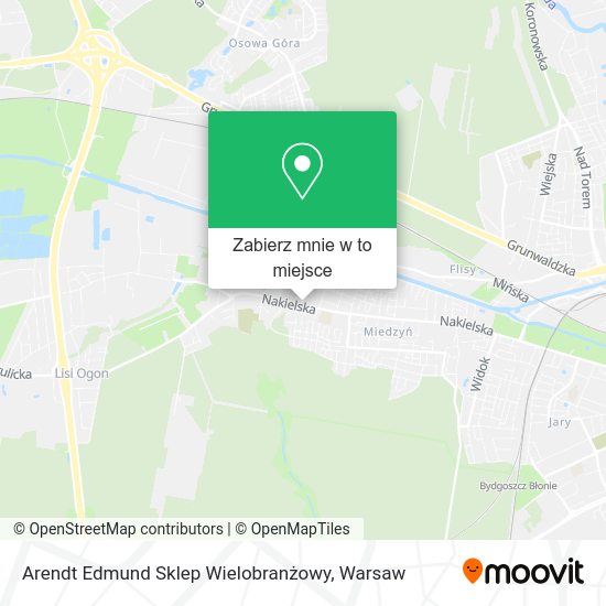 Mapa Arendt Edmund Sklep Wielobranżowy