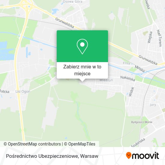 Mapa Pośrednictwo Ubezpieczeniowe