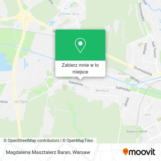 Mapa Magdalena Masztalerz Baran