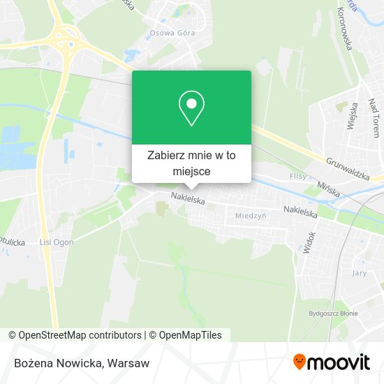 Mapa Bożena Nowicka