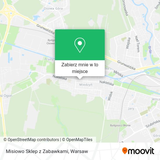 Mapa Misiowo Sklep z Zabawkami