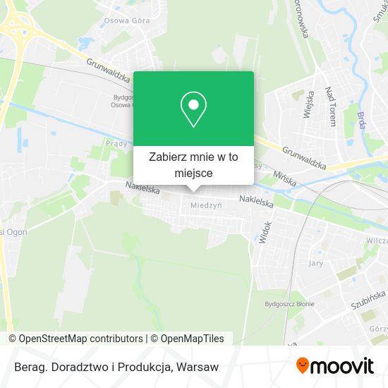 Mapa Berag. Doradztwo i Produkcja