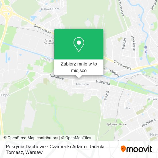 Mapa Pokrycia Dachowe - Czarnecki Adam i Jarecki Tomasz